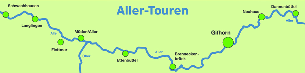 Aller-Touren – Kanustation Seershausen